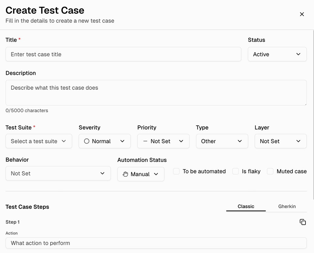 Test Cases
